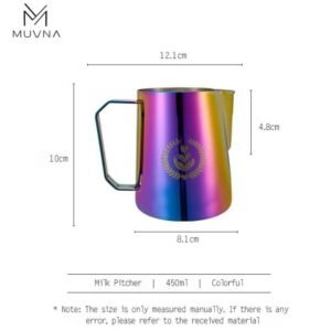 Jarra de Arte Latte 450ml, MUVNA, Multicolor