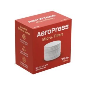 Micro Filtros AeroPress de Papel – 350 Unidades