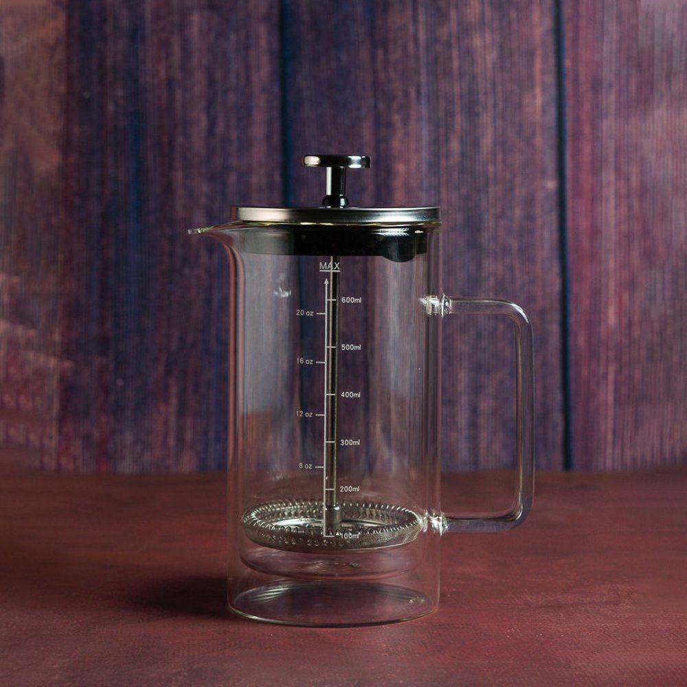 Prensa Francesa de Doble Pared 600 ml