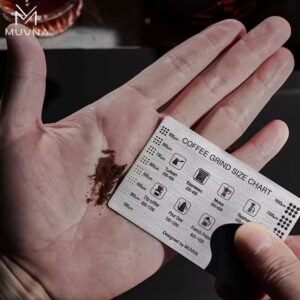 Regla de Medición de Café Molido Cuadrado, MUVNA