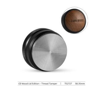 Tamper para Espresso, Base Acanalada, 58 mm, Serie CD, MHW-3Bomber