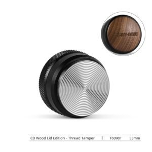 Tamper para Espresso, Base Acanalada, 53 mm, Serie CD, MHW-3Bomber