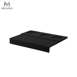 Tapete multifuncional de silicón negro, MUVNA