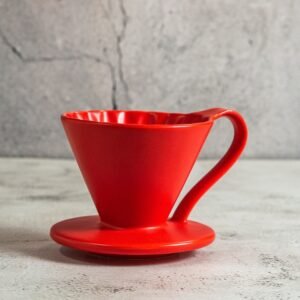 Dripper V60 Cerámica Rojo 1-2 Tazas