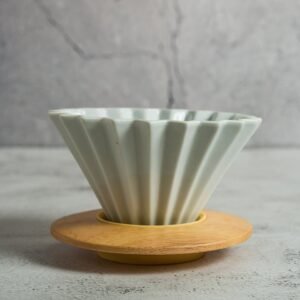 Origami Dripper Blanco con Holder 1-4 Tazas